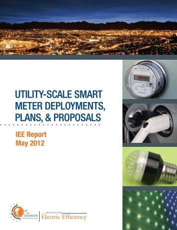 Utility-Scale Smart Meter Deployments, Plans, and Proposals