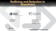 Redlining and Redaction in SharePoint - Gig Werks