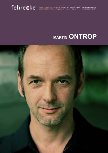 MARTIN ONTROP - Fehrecke