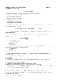 h CG D = 0 0144 , - Escola de QuÃ­mica / UFRJ