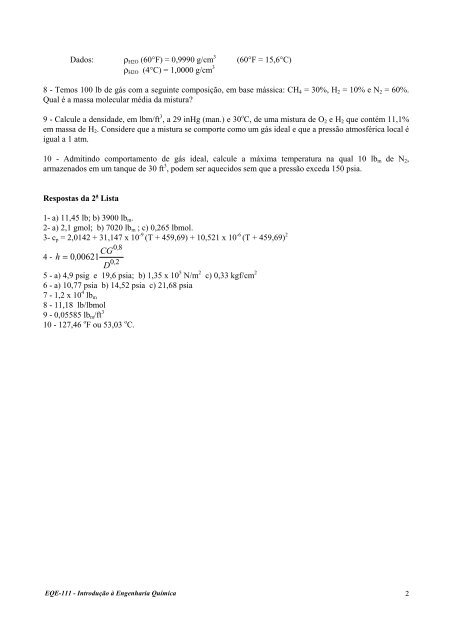 h CG D = 0 0144 , - Escola de QuÃ­mica / UFRJ