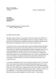 Brief von Mag. Dr. Helmut Jakob