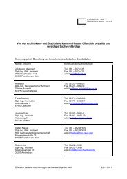 Liste - akh.de - Vergabe + Wettbewerbe - Architekten- und ...