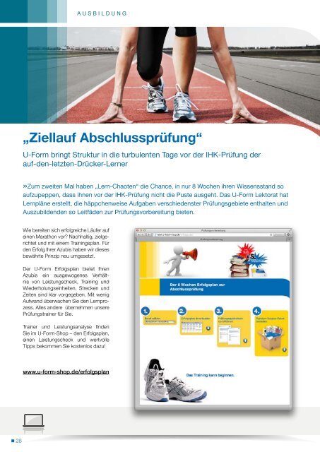 Das U-Form Magazin fÃ¼r erfolgreiches Azubi-Recruiting - u-form:e