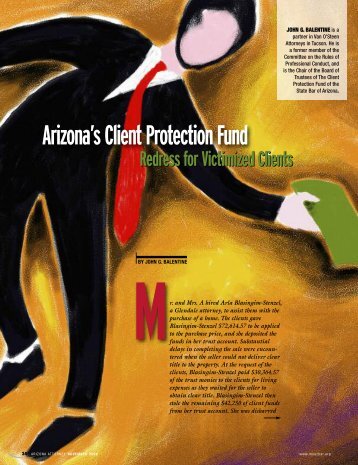 Arizona's Client Protection Fund - Lawyers