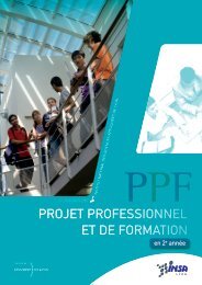 Plaquette de prÃ©sentation du PPF - Centre DiversitÃ© RÃ©ussite - INSA ...