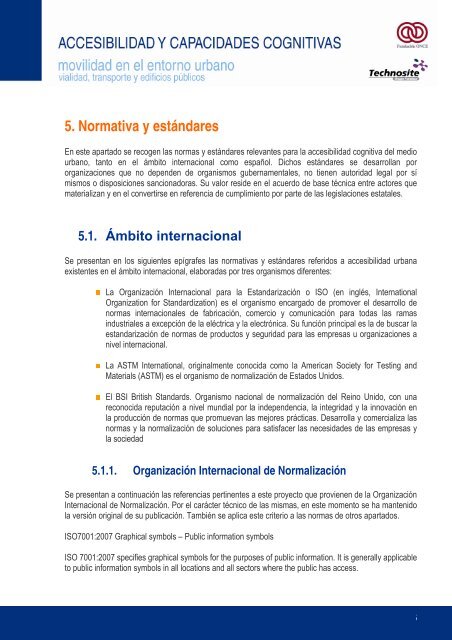 Legislación, Normativa y Estándares - Accesibilidad y capacidades ...