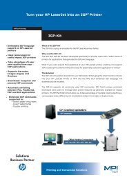 IGP-Kit Turn your HP LaserJet into an IGP Printer - MPI Tech