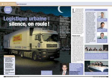 Logistique urbaine : s i l e n c e, on roule! - WK Transport Logistique