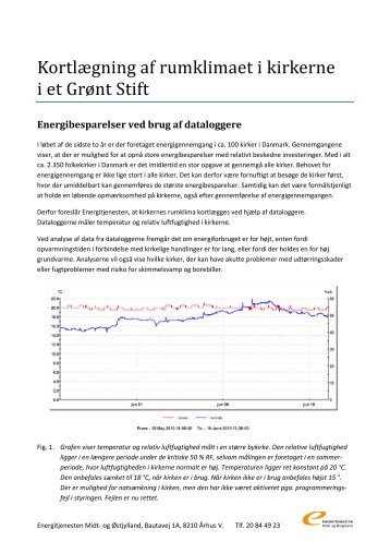 Energibesparelser ved brug af dataloggere - Energitjenesten