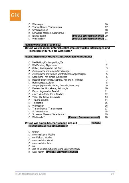 GfK OMNIBUSSYSTEM Summary - Die Zeit