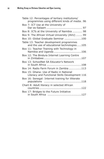 Technological Infrastructure and Use of ICT in Education in ... - ADEA