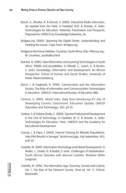 Technological Infrastructure and Use of ICT in Education in ... - ADEA