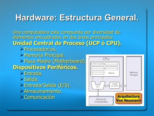 05 Hardware Unidad Central de Proceso.pdf - Facultad de Ciencias ...