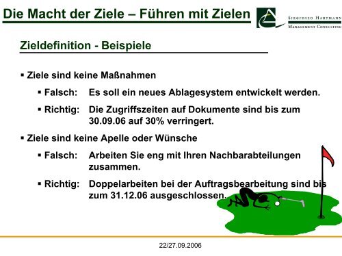 Die Macht der Ziele - Andreas Laubner GmbH