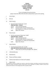 AGENDA CITY OF VENICE PLANNING COMMISSION COUNCIL ...