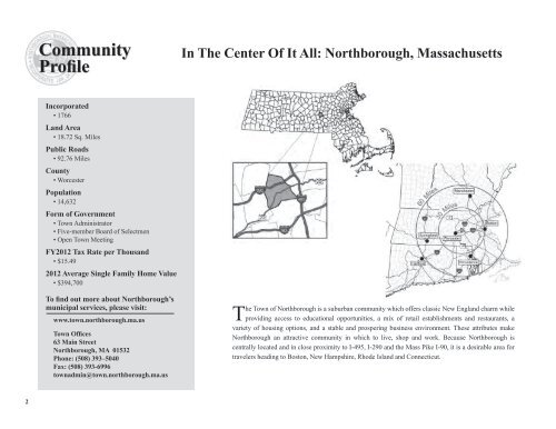 2011 Annual Report - Town of Northborough
