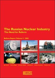 The Russian Nuclear Industry - Bellona