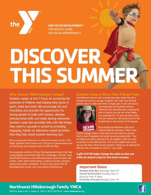 summer camp programs - Ymca