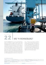 h ronneburg - Hansa Hamburg Shipping International GmbH & Co. KG