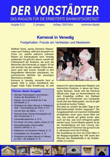 Karneval in Venedig DER VORSTÄDTER