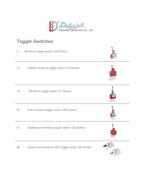 Toggle Switches