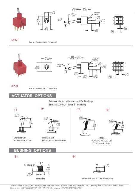 Toggle Switches