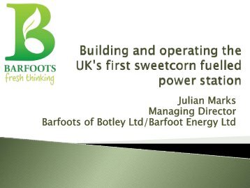 Julian Marks Managing Director Barfoots of Botley Ltd/Barfoot ...