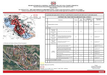 contenuti del piano particolareggiato della zona a - Sardegna ...