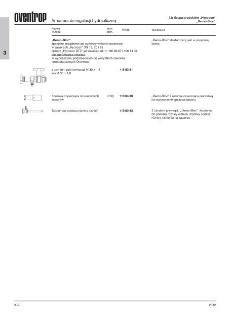 1 2 3 4 5 6 7 8 9 10 11 12 13 14 15 16 ARMATURA ... - Hydraulika