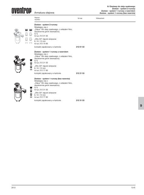 1 2 3 4 5 6 7 8 9 10 11 12 13 14 15 16 ARMATURA ... - Hydraulika