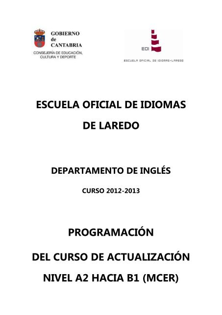 mcer - Escuela Oficial de Idiomas