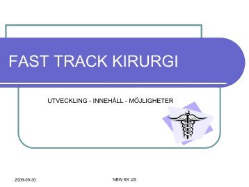 FAST TRACK KIRURGI - SFOG