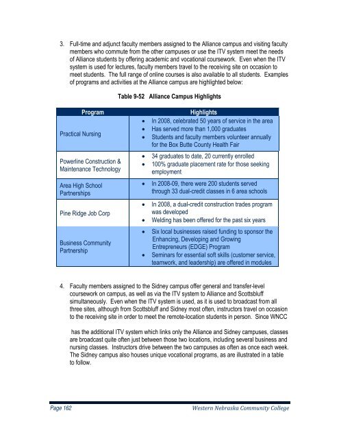 WNCC 2010 Self-Study Report - Western Nebraska Community ...