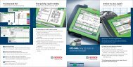 KTS 340: Only 10 clicks to outsmart the fault - Bosch Diagnostics