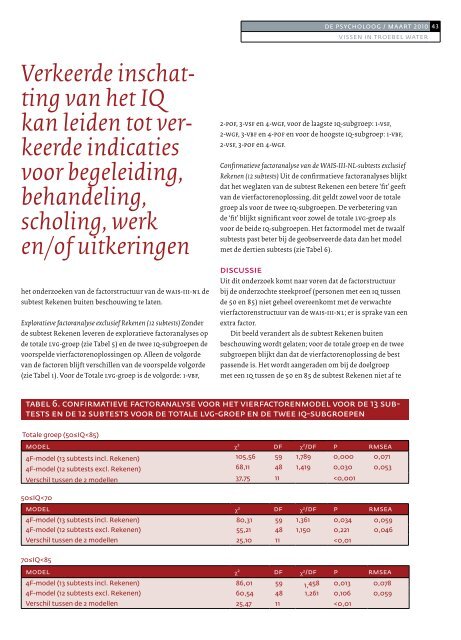 Een IQ-score wordt nog vaak als hÃ©t criterium ... - Apollo Praktijk