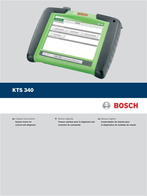 KTS 340 - Bosch-kts340.com