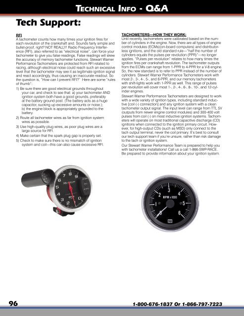 Competition Tachs & Gauges - KNS Autosport