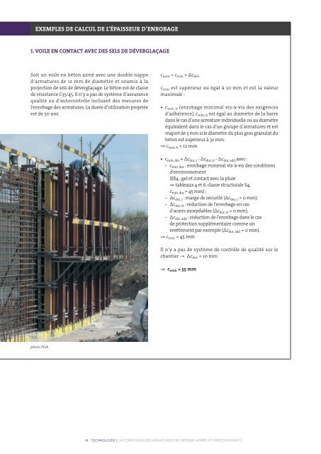 la corrosion des armatures des bÃ©tons armÃ©s et ... - Febelcem