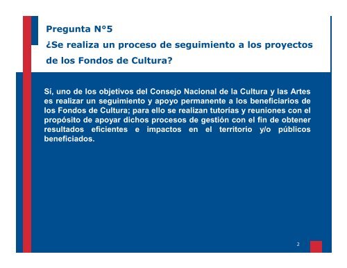 Respuestas a consultas (pdf) - Consejo de la Cultura y las Artes