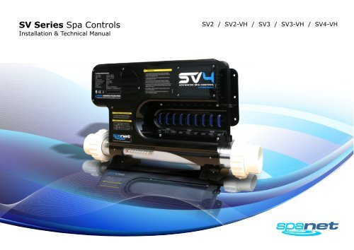 SV Series Install Manual - West Coast Spas