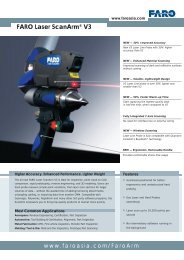 FARO Laser ScanArmÃ‚Â® V3 - FARO Asia