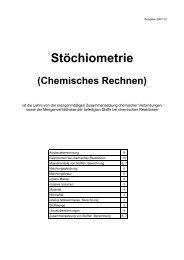 Stöchiometrie, Chemisches Rechnen - von Dr. Friedhelm Sauer