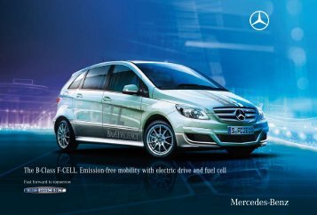 Mercedes-Benz B-Class F-CELL Brochure