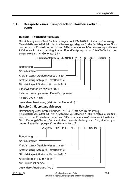 Lernunterlage - Feuerwehr Köln