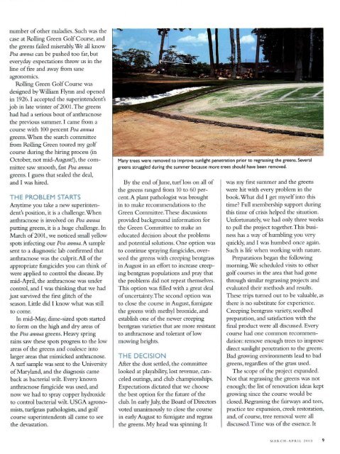 Putting Green Regrassing and So Much More - USGA Green ...