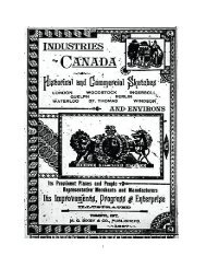 Industries of Canada : Ingersoll, 1887 - Oxford County Library