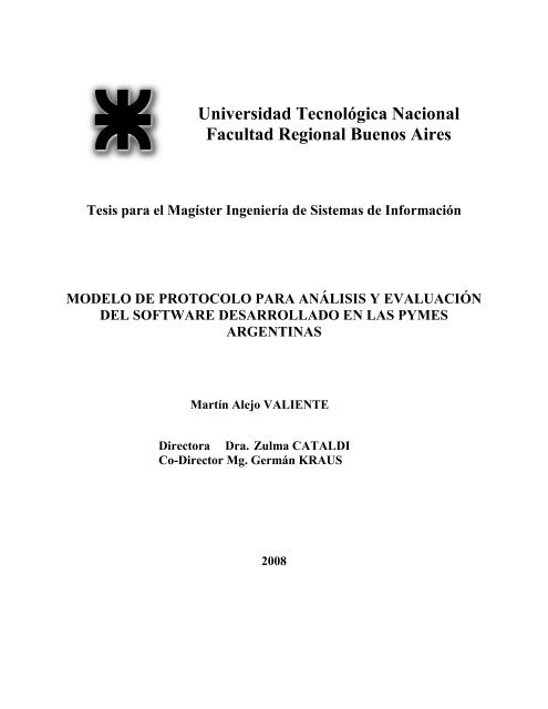 Modelo De Protocolo Para Ana Lisis Y Evaluacia N Del Software