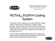 ROTAXÃ‚Â® 912/914 Cooling System - Rotax-Owner.com