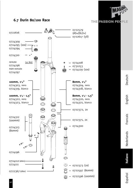 USER MANUAL 2010 - Magura